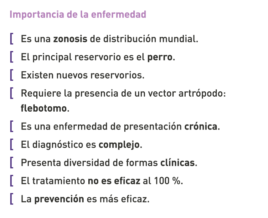 Importancia de la enfermedad Es una zonosis de distribución mundial. El principal reservorio es el perro. Existen nue...