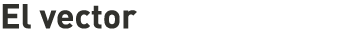 El vector 