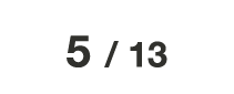 5 / 13